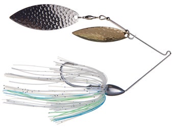 War Eagle Hammered Blades Double Willow Spinnerbait