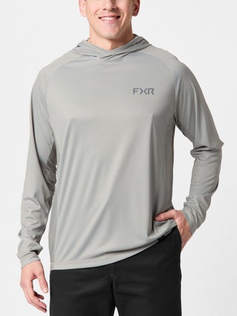 FXR Attack UPF Hoodie Stone/Asphalt