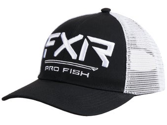 FXR Pro Fish Hat Black/Bone