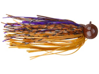 Z-Man Crosseyez Football Jig Pumpkin Jelly 3/4oz