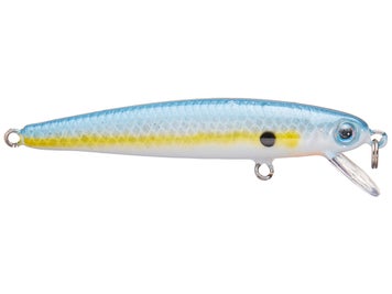 Strike King KVD Jerkbait 300 Fishing Lure - 3 Hooks, Clear AYU Color, For Freshwater Bass