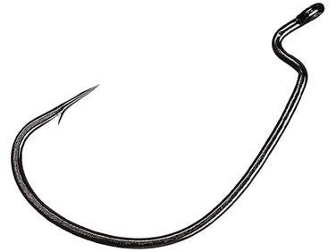 Hameçon Owner B-73 Worm Hook Down Shot Offset Taille 1/0 Lot De 7