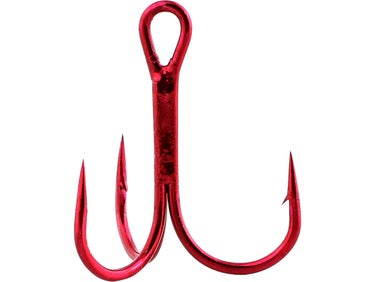 Owner ST-56 3X-Strong Treble Hooks - Black Chrome, Saltwater Fishing Hooks