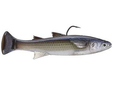 Z-Man Mulletron 4" 3 Pezzi - Esche Swimbaits ElaZtech 10X Tough, Serata Di Apertura (MT4-263PK3)