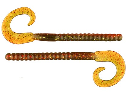 Berkley PowerBait Power Worms Coda A Nastro – Tequila Sunrise 4” 15 Pezzi - copertina
