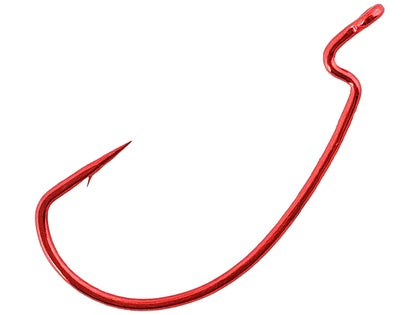 Gamakatsu Offset EWG Worm Hook Red | Tackle Warehouse