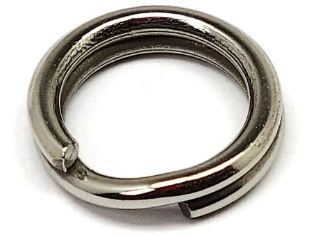 Gamakatsu 408000-4 Superline Split Ring, Size 4-48lb