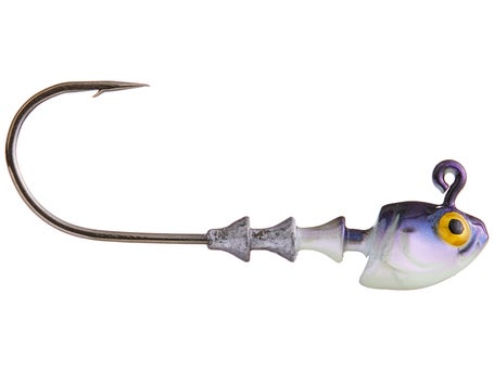  Reaction Tackle Tungsten Swimbait Jig Heads - 3D Realistic  Eyes Attract Bass And More- Swim Bait Jig Head For Use