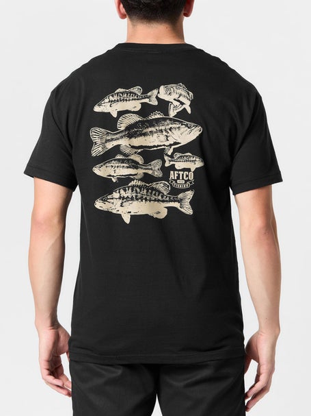 Aftco Brothers Short Sleeve Pocket Shirt Black