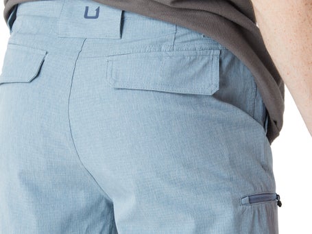 HUK mens A1A  Quick-Drying Performance Fishing Shorts, Silver Blue, Small  US : : Fashion