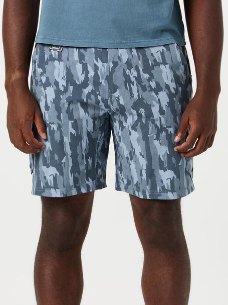 Aftco Pinnacle Fishing Shorts Steel Current Camo