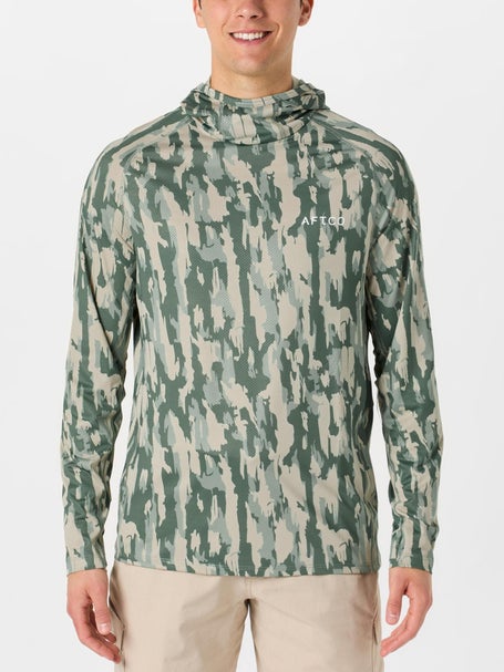 Aftco Adapt Sunmask Hood Bay Leaf Current Camo