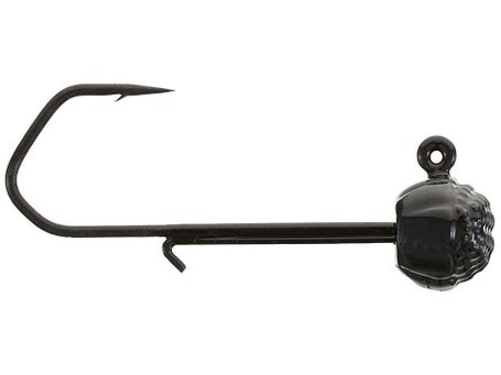 All-Terrain Tackle Hail Mary Ned Head Jig 3/16 oz / Black