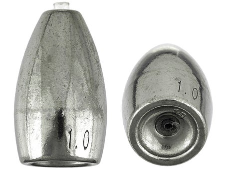 10 Pieces Tungsten Bullet Fishing Weight Tungsten Fishing Weights