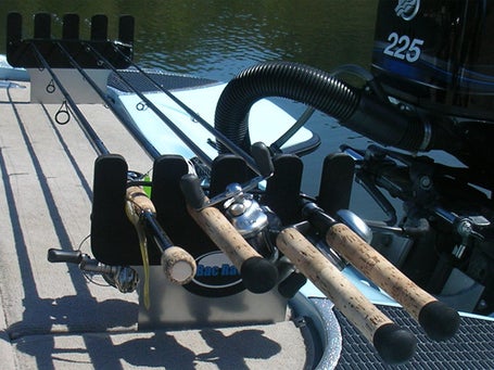 BOAT OR BANK FISHING ROD BACKPACK TRANSPORT SYSTEM FOR UNDER THREE