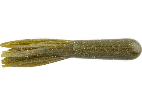 Big Bite Baits Salt Tube Green Pumpkin Roadkill; 3.5 in.