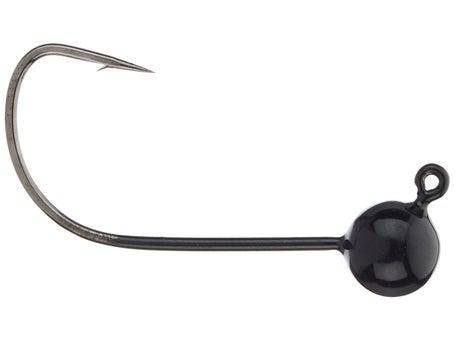 Gamakatsu Wacky Head Jig Hook-(Black, 1/0-1/8) : : Sports