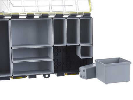 Colony 28D (Deep) Modular Tackle Box, Waterproof Tackle Box, Customizable  Fishing Box, Plastic Storage Organizer Box, Saltwater Tackle Box, Parts  Box