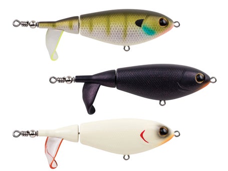 3 lures assortment berkley choppo 90 topwater lure 3 2/7 1/2oz