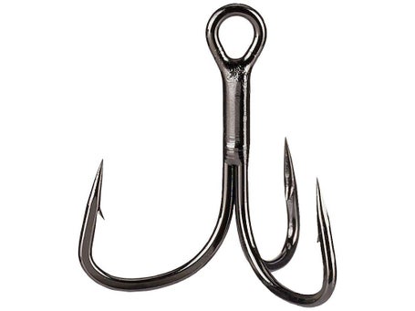 Berkley Fusion19 Weighted EWG Hooks,Smoke Satin,7/0 (4 Count)