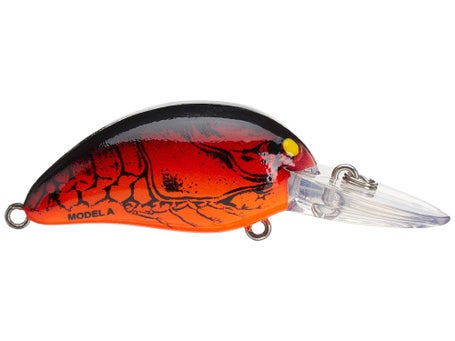 Bomber Lures Square A Apple Red Crawdad Fishing Lure - B05SL-XC5