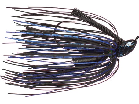 Buckeye Lures Flat Top Finesse Jig Purple Pumpkin; 3/8 oz.