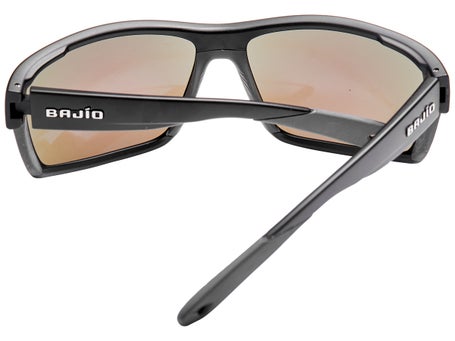 Bajio Bales Beach Sunglasses Black Matte / Blue Glass
