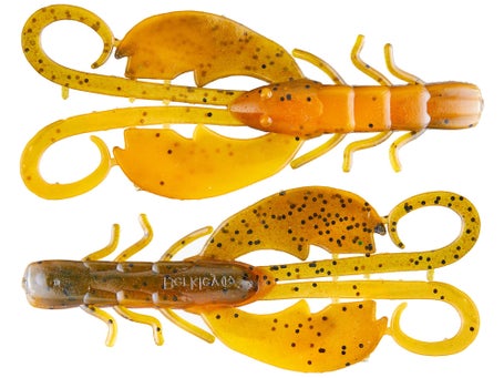 Chigger Craw Style Crawfish Bass Fishing Lure Floating Claws Soft