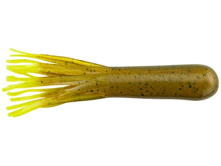 Berkley PowerBait Pre-Rigged Atomic Tubes, Yellow Back