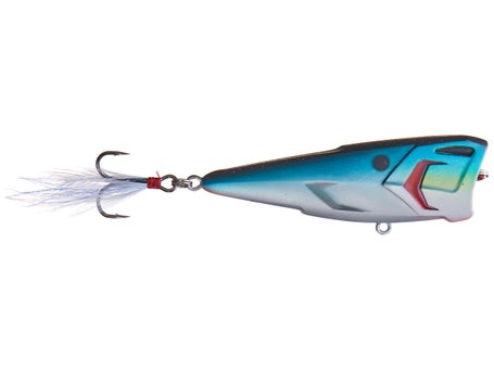 BioSpawn RoboPop Blue Chrome Shad 2.75