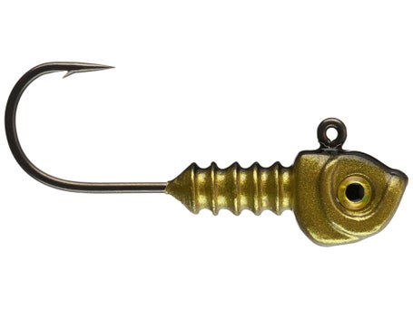 Bass Tactics Smeltinator Swimbait Jighead—1/4 oz / Unpainted / 1/0