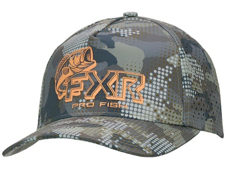 FXR Big Treble Hat Army Drift Camo/Jaffa Orange