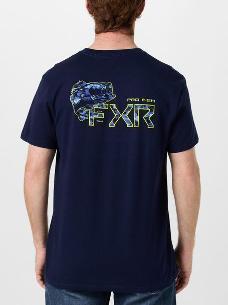 FXR Big Treble Short Sleeve Shirt Deep Cobalt/Blue