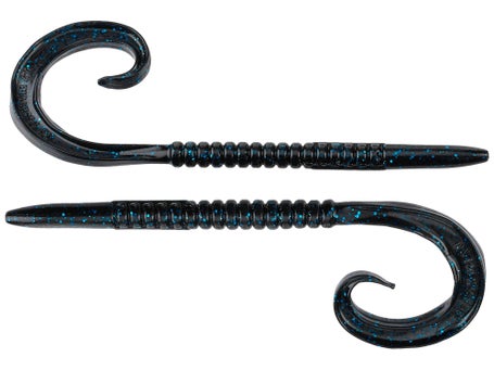 Bruiser Baits 10 Curly Tail Worm Review - Mystery Tackle Box