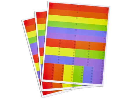 Buzbe Waterproof Sticker Labels Variety Pack