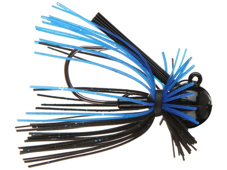  BOOYAH Boo Jig - Black/Blue - 1/4 oz : Artificial Fishing Bait  : Sports & Outdoors