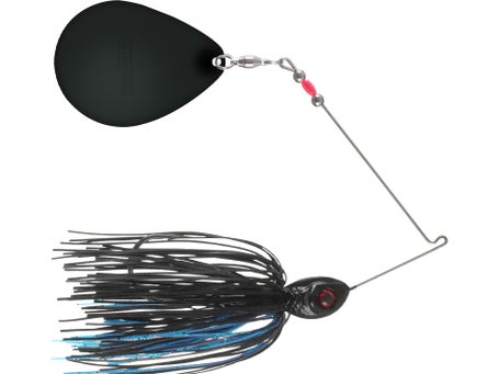 Booyah Moon Talker Spinnerbait - 1/2 oz - Black/Chartreuse