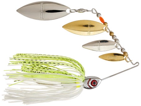 BOOYAH Spinnerbait - 2 Different Lures - Tandem Blade - New!