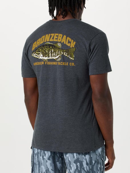 Aftco Bronzeback Short Sleeve Shirt Charcoal Heather