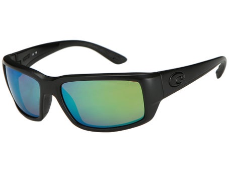 Costa Del Mar Fantail Sunglasses Blackout; Green Mirror 580P