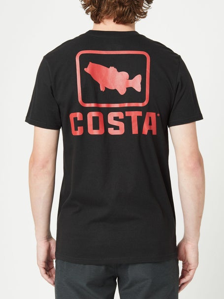 Costa Del Mar Emblem Bass Short Sleeve Shirt