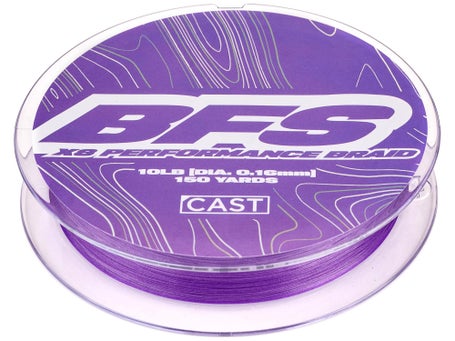 Cast Fishing Co. BFS Casting Braid Braided Line 150yds\