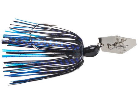 Z-Man Jackhammer Chatterbait Stealthblade - (1/2 oz) Blue/Black