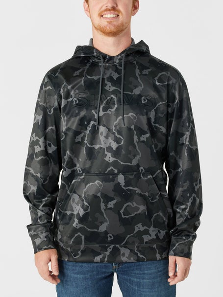 Simms Men's Solarflex Hoody - Regiment Camo Carbon XL