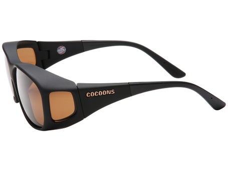 Cocoons Wide Line (Medium-Large) Sunglasses in Black