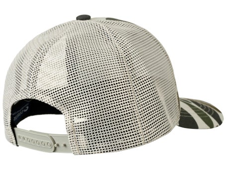 Costa Del Mar Retro Trucker In Black/stone, Angle - Costa Del Mar Costa Retro Trucker Cap
