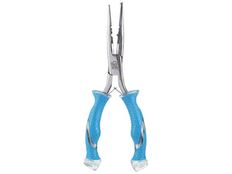 Cuda 8 Titanium Needle Nose Pliers w/ Ring Splitter