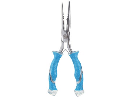 Cuda 8 Titanium Needle Nose Pliers w/ Ring Splitter