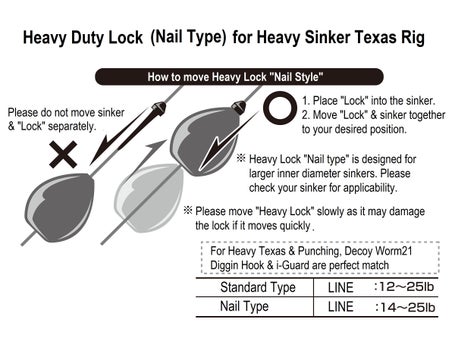 Decoy Heavy Lock Nail Type
