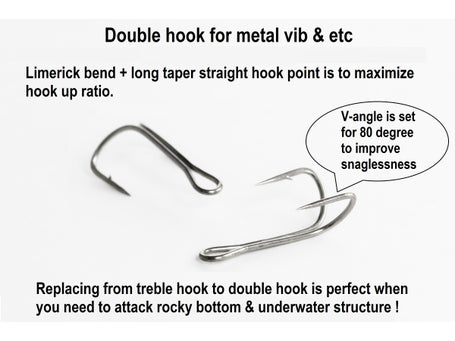 Decoy V-F52 Double Hook 6 7pk